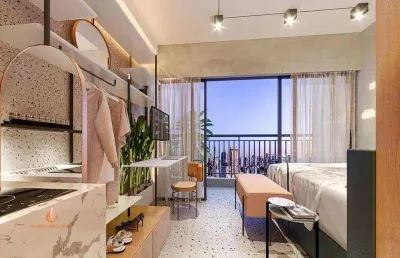 Brooklin apartamento a venda , 1 dormitório com 38m²,novo   lazer completo excelente localização!