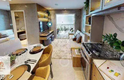 Belém apartamento a venda 2 dormitórios 43m² 1 vaga novo com lazer completo