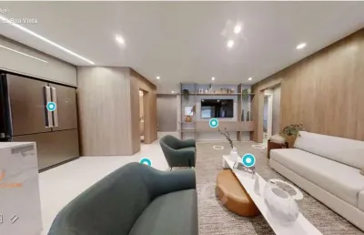 Alto da boa vista apartamento venda 3 dormitórios 3 suítes 125m² 2 vagas novo pronto para morar com lazer completo .