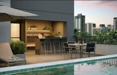 Pompeia apartamentos a venda 2 dormitorios com 39m2 novo com lazer completo!!