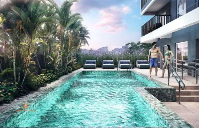 Morumbi apartamento a venda 2 dormitórios 46m² sem vaga novo  pronto para morar com lazer completo