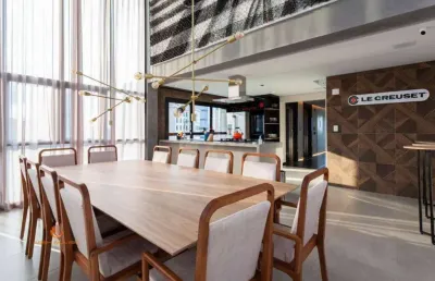 Vila nova conceicao apartamento venda studio 44m2 novo pronto para morar mobiliado