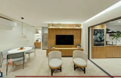 Brooklin cobertura a venda 3 dormitórios 215m² 2 vagas  novo com lazer completo