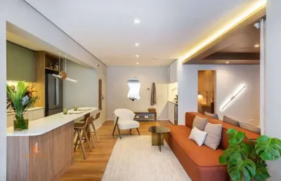 Higienopólis apartamento a venda 2 dormitórios com 67m2 1 vaga novo pronto p morar!