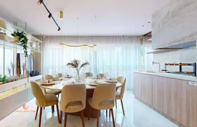 Belém apartamento a venda 4 dormitórios 115m² 3 suítes 2 vagas novo com lazer completo.