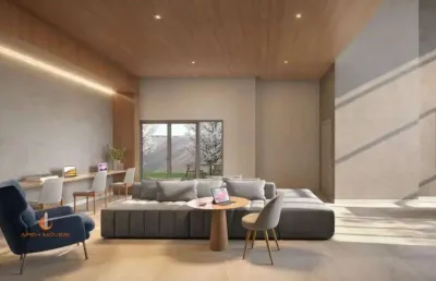 Brooklin apartamento a venda 1 dormitorio 33m² sem vagas novo pronto para morar