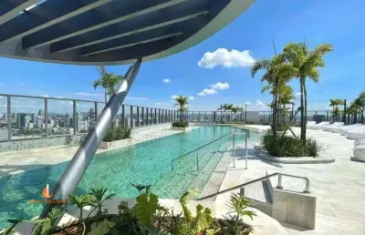 Brooklin apartamento studio a venda 1 dormitório 32m² 1 vaga novo pronto para morar
