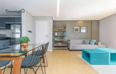 Apartamento com 2 dormitórios à venda, 73 m² por r$ 600.000,00 - cristo rei - curitiba/pr