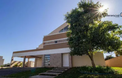 Casa com 4 quartos, 4 suítes e 4 vagas à venda, 382 m² por r$ 2.440.000,00 - santa felicidade - curitiba/pr