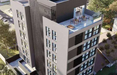 Studio à venda, 27 m² por r$ 385.000,00 - guabirotuba - curitiba/pr
