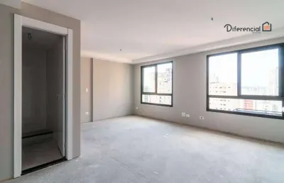 Apartamento com 1 dormitório à venda, 28 m² por r$ 299.000,00 - centro - curitiba/pr