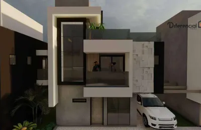 Sobrado triplex com 3 dormitórios à venda, 208 m² por r$ 1.350.000 - jardim das américas - curitiba/pr
