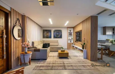Sobrado com 3 dormitórios, 107 m² - venda por r$ 890.000,00 ou aluguel por r$ 6.663,84/mês - são braz - curitiba/pr