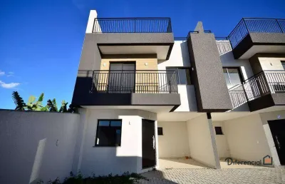 Sobrado com 3 dormitórios à venda por r$ 735.000,00 - santa felicidade - curitiba/pr
