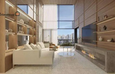 Apartamento alto padrão com 2 quartos sendo 2 suítes e 2 vagas a venda no batel por r$ 2.287.610,62