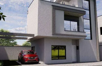 Sobrado com 3 dormitórios à venda, 148 m² por r$ 1.070.000,00 - hauer - curitiba/pr