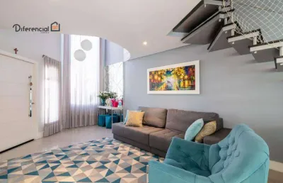Casa com 4 dormitórios à venda, 247 m² por r$ 2.100.000 - fazendinha/santa quitéria - curitiba/pr