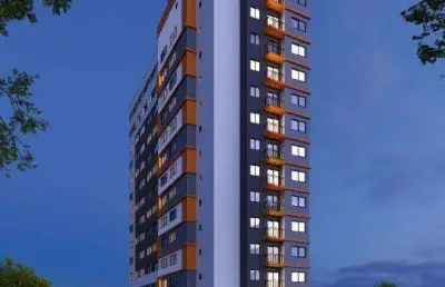 Apartamento com 2 dormitórios à venda, 45 m² por r$ 388.830,76 - centro - curitiba/pr