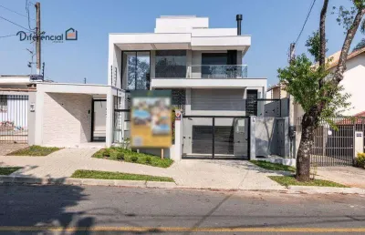 Sobrado com 3 dormitórios à venda, 187 m² por r$ 1.390.000,00 - santa quitéria - curitiba/pr