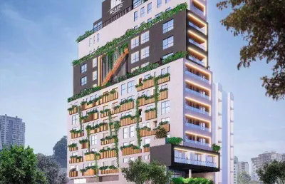 Studio à venda, 16 m² por r$ 289.705,00 - água verde - curitiba/pr