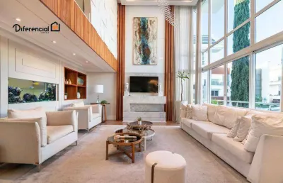Casa de alto padrão com porteira fechada no residencial boulevard excellence - uberaba