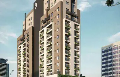 Studio à venda, 27 m² por r$ 350.300,00 - água verde - curitiba/pr