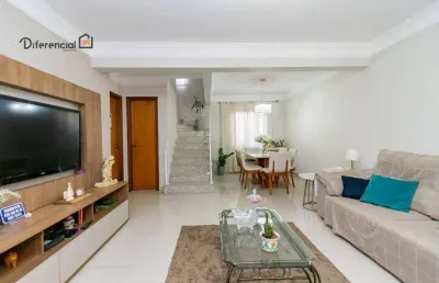 Sobrado à venda, 146 m² por r$ 690.000,00 - jardim das américas - curitiba/pr