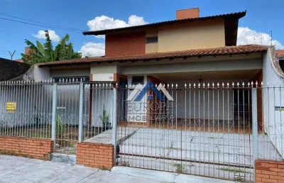 Casa com 5 dormitórios, 330 m² - venda por r$ 1.050.000,00 ou aluguel por r$ 5.500,01/mês - jardim santo antônio - londrina/pr
