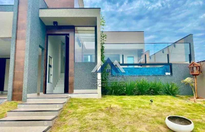 Casa com 3 dormitórios à venda, 180 m² por r$ 1.600.000,00 - jardim tarobá - cambé/pr