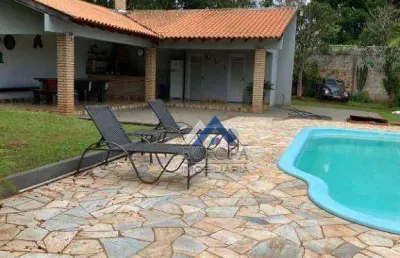 Chácara com 3 dormitórios à venda, 6000 m² por r$ 990.000,00 - fazenda da nata - londrina/pr