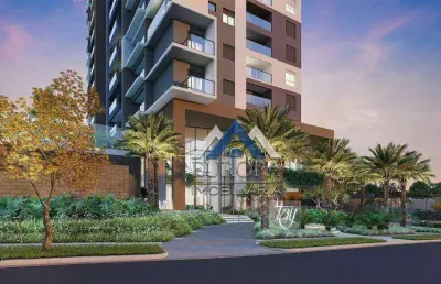 Apartamento com 3 dormitórios à venda, 87 m² por r$ 1.035.000,00 - gleba palhano - londrina/pr