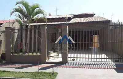 Casa com 4 dormitórios à venda, 175 m² por r$ 750.000,00 - jardim belo horizonte - londrina/pr