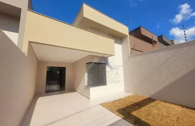 Casa com 3 dormitórios à venda, 80 m² por r$ 379.000,00 - jardim novo sabará - londrina/pr