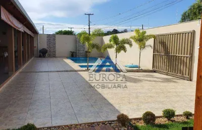 Chácara à venda, 250 m² por r$ 450.000,00 - jardim paris - londrina/pr