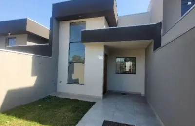 Casa com 3 dormitórios à venda, 85 m² por r$ 330.000,00 - jardim são paulo - londrina/pr