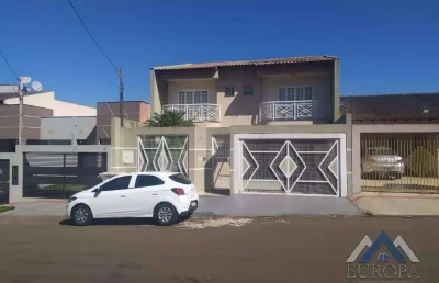 Sobrado com 4 dormitórios à venda, 255 m² por r$ 890.000,00 - coliseu - londrina/pr