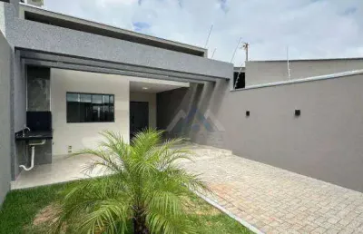 Casa com 2 dormitórios à venda, 75 m² por r$ 320.000,00 -  residencial luiza  - cambé/pr
