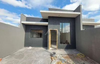 Casa com 3 dormitórios à venda, 80 m² por r$ 350.000,00 - jardim são paulo ii - londrina/pr