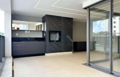 Apartamento no grand palais, com 3 dormitórios à venda, 216 m² por r$ 2.330.000 - gleba fazenda palhano - londrina/pr
