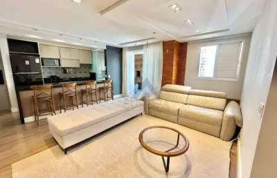 Apartamento com 2 dormitórios à venda, 77 m² por r$ 690.000,00 - gleba fazenda palhano - londrina/pr