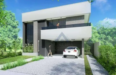 Sobrado com 3 dormitórios à venda, 200 m² por r$ 1.390.000,00 - tauá araçari - londrina/pr
