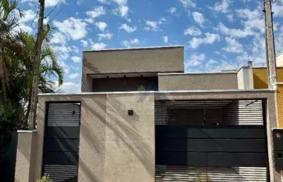 Casa com 3 dormitórios à venda, 97 m² por r$ 380.000,00 - parque residencial ana rosa - cambé/pr