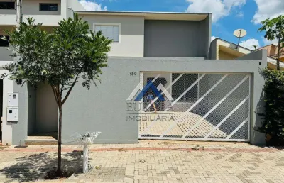 Sobrado com 4 dormitórios à venda, 168 m² por r$ 710.000,00 - jardim burle marx - londrina/pr