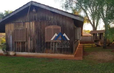 Chácara com 3 dormitórios à venda, 10000 m² por r$ 650.000,00 - zona rural - londrina/pr