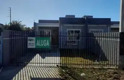 Casa residencial para alugar, 55.00 m2 por r$1350.00  - santa terezinha - fazenda rio grande/pr