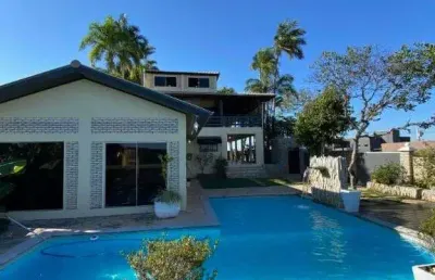 Casa com 4 dormitórios à venda, 500 m² por r$ 2.950.000,00 - zona rural - chapada dos guimarães/mt