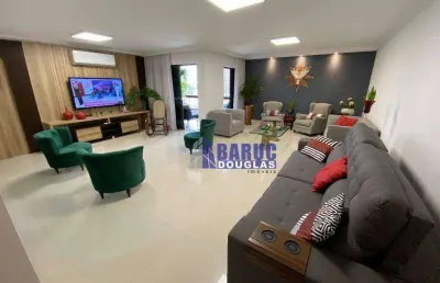 Apartamento com 4 dormitórios à venda, 224 m² por r$ 905.000,00 - popular - cuiabá/mt