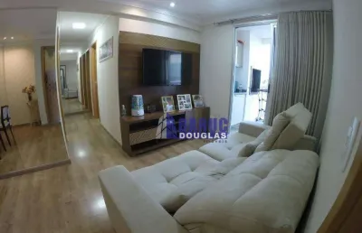 Apartamento com 3 dormitórios à venda, 70 m² por r$ 600.000,00 - jardim califórnia - cuiabá/mt