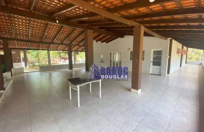 Chácara com 3 dormitórios à venda, 30000 m² por r$ 900.000,00 - bocaina - santo antônio do leverger/mt
