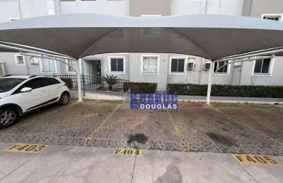 Vende-se apartamento 2 quartos, iluminação led, com 45m² por r$ 168.000 - pego carro/caminhonete no negócio - parque ohara - cuiabá/mt
